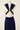Robe Prestance bleu marine — dos 3 anneau milieu